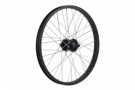 Колесо переднее 20" BMX, обод MX-25,алюминиевый сплав, черный,втулка KT-135F,ось 12мм