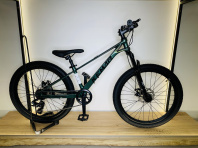 Велосипед Kemar Wolf MD 24", магний, 7 ск. зеленый, 24.WOLFMD.GN26