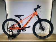 Велосипед Kemar Wolf MD 24", магний, 7 ск. оранжевый, 24.WOLFMD.OR26