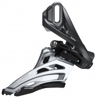 Перек-ль передний Shimano Deore, M6000-D, side-swing, для 3x10, верх. тяга, цв. черн. IFDM6000D6