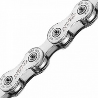Цепь Taya TOLV-121 Silver/Silver, 12ск. 2 замка 126 зв. Цвет: серебристый/серебристый