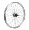 Колесо переднее 20 для BMX, двойной алюм.обод 48 отв, под V-brake под ось, сер, Х95049