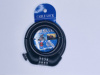 Замок тросовый кодовый Cable Lock 8338-Q, 10х1100, 26мм, 4 цифры, серый