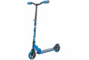 Самокат NOVATRACK JUNGLE алюм., складной,колеса PU 145*145мм, синий 145.JUNGLE.BL20