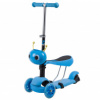 Самокат-кикборд Novatrack Disco-kids, детский трансформер, max 25кг, голубой 120S.DISCOKIDS.BL9