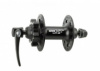 Втулка передняя Shimano XT, M756, 32 отв, 6-болт, QR, черн. EHBM756BL